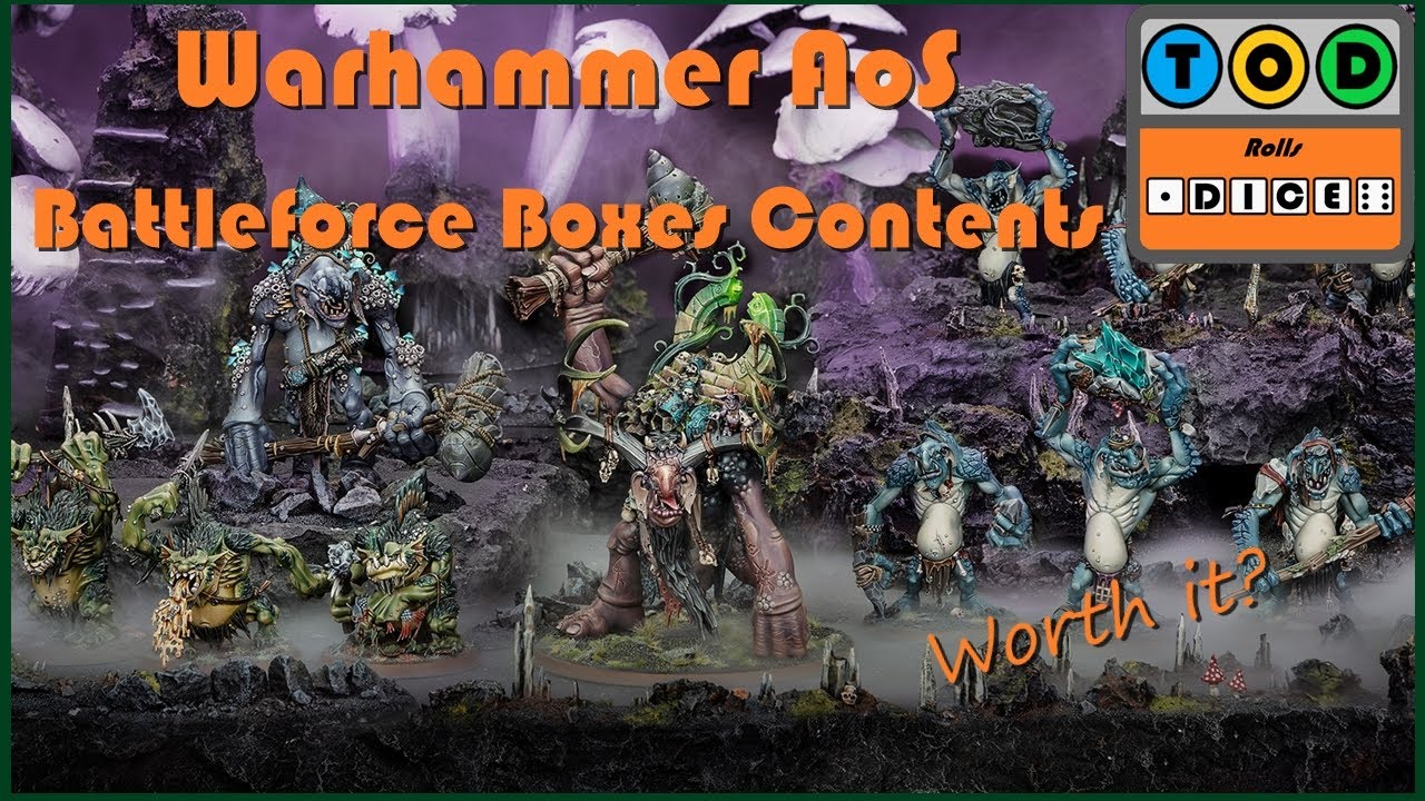 Warhammer Age of Sigmar &mdash; Battleforce Boxes 2025 &mdash; Сравнение 4 коробок | Tod Rolls Dice