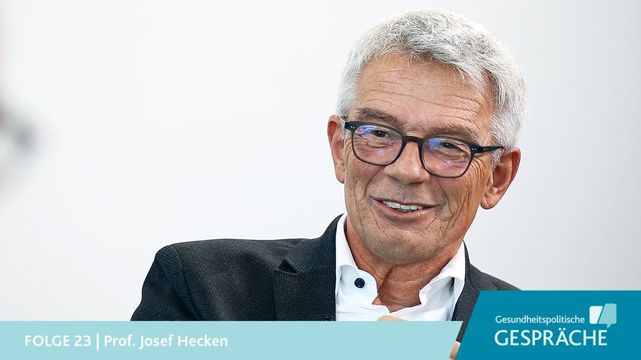 Gesundheitspolitische Gespräche - Folge 23 - Prof. Josef Hecken