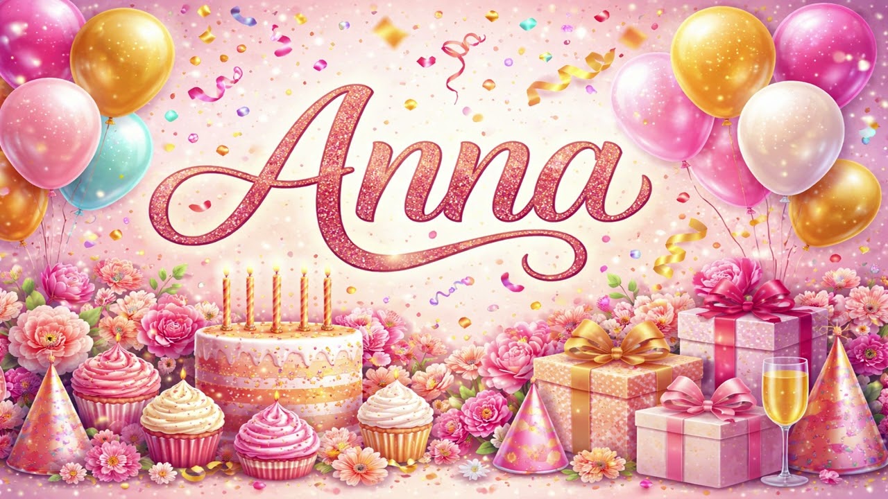 Anna, Ania, Anka – To Twój Dzień! | Urodzinowo - Imieninowa Piosenka 🎉🎶