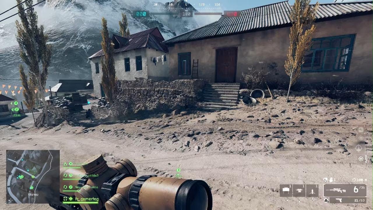 Battlefield 6 Sniper agressivo 17 kill pico