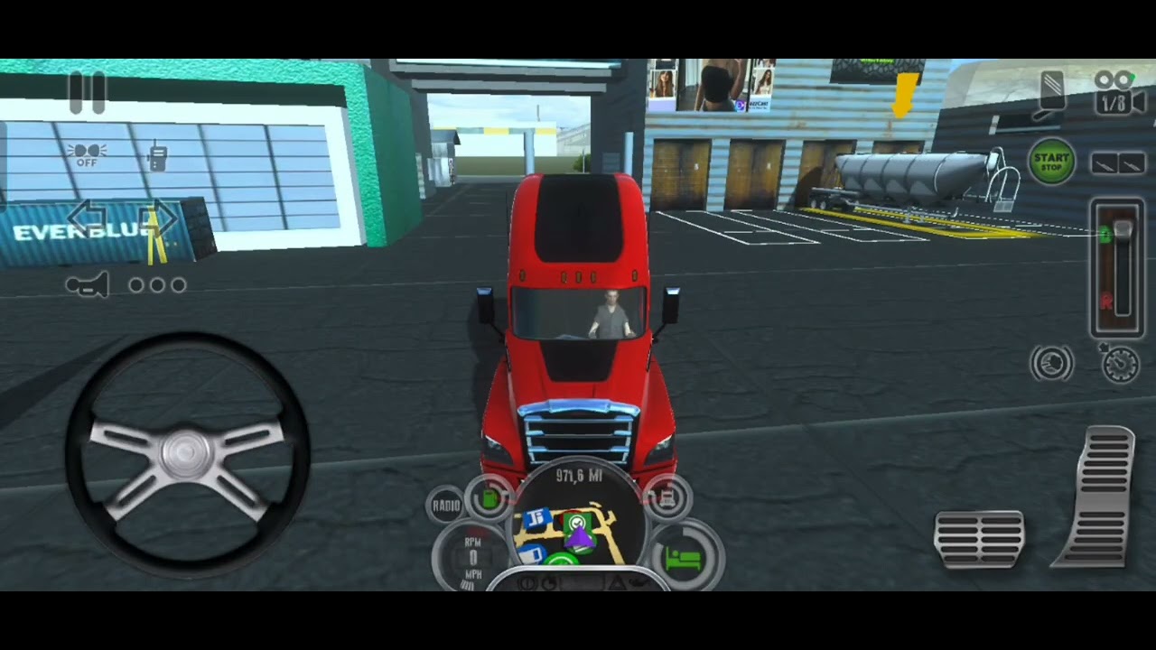 TRUCK SIMULÁTOR - první a poslední jízda. Čao 