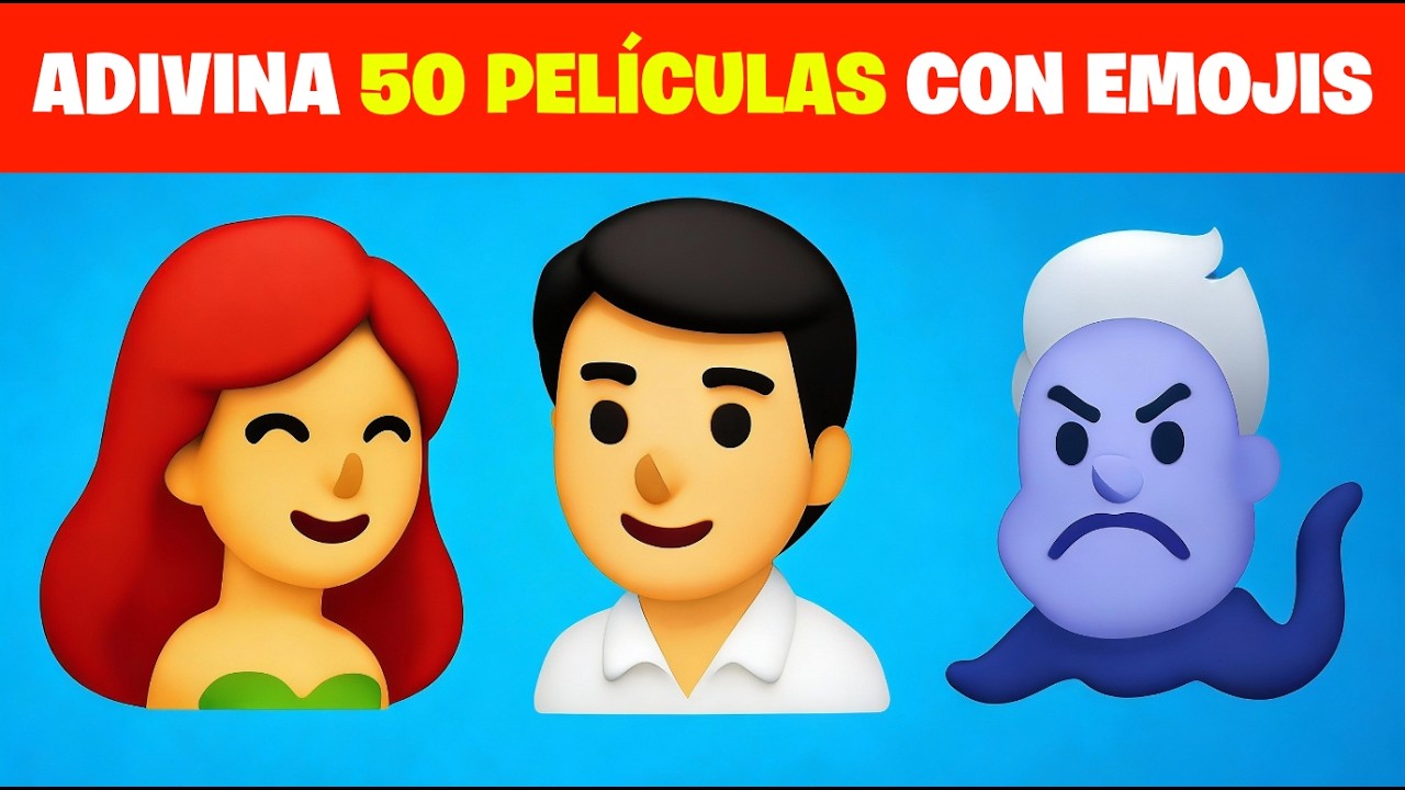 Desafío de Películas por Emojis 🍿 ¿Las Conoces Todas?