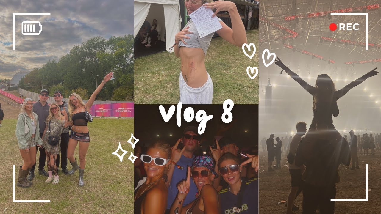 Creamfields 2025 Vlogg!!