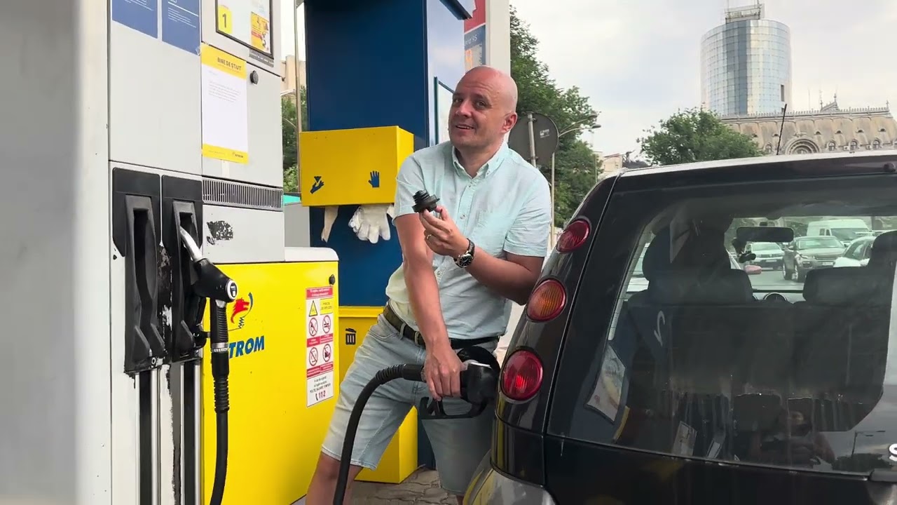 Petrol station Bucharest, Romania. #bucharest #romania #petrol #gas #fillup #travel #holiday #car