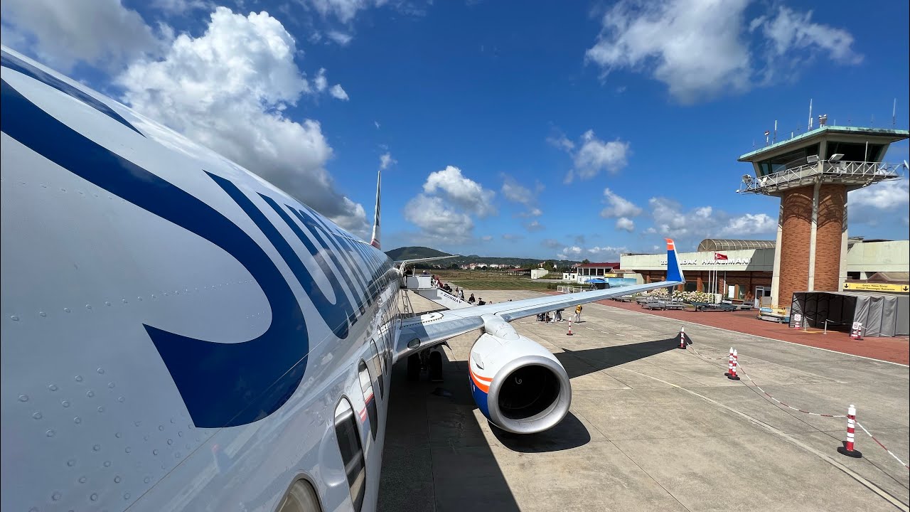 ZONGULDAK Havalimanı - Düsseldorf Airport uçak yolculuğu, özetlenmiş SunExpress gezo67