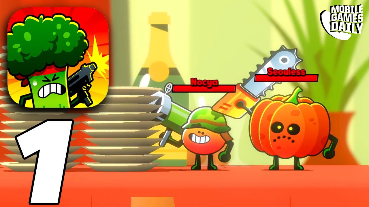 FOOD GANG - Gameplay Part 1 (iOS Android)