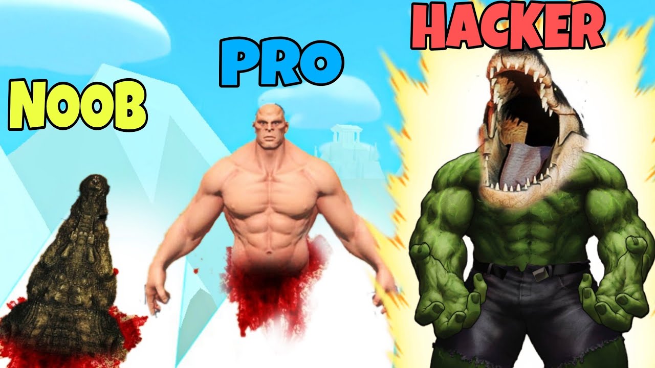 NOOB vs PRO vs HACKER in Merge Animals 3D