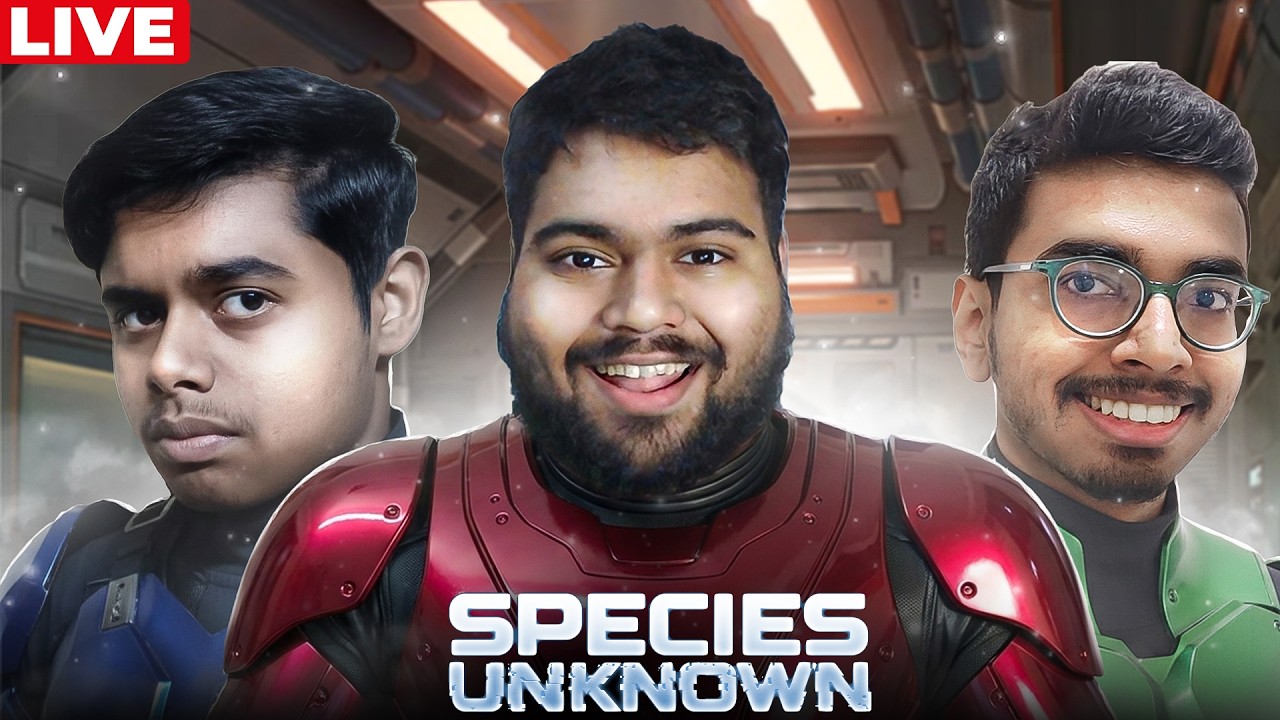 Species Unknown Is Actually TERRIFYING 😭 LIVE w/ Squad