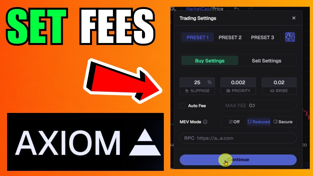 How To Set Fees On Axiom (2026) (Complete Guide)