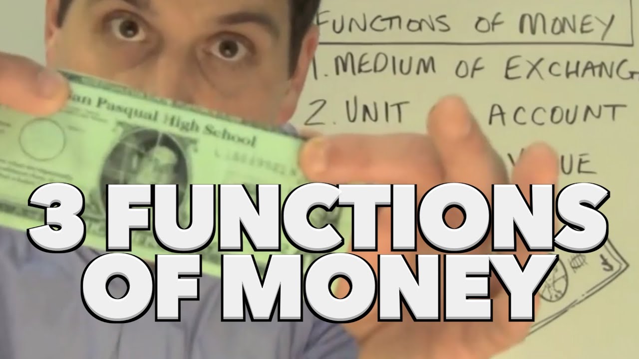 3 Functions of Money
