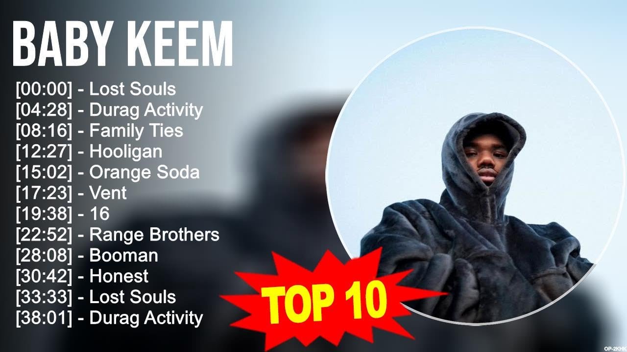 Baby Keem 2023 MIX ~ Top 10 Best Songs ~ Greatest Hits ~ Full Album