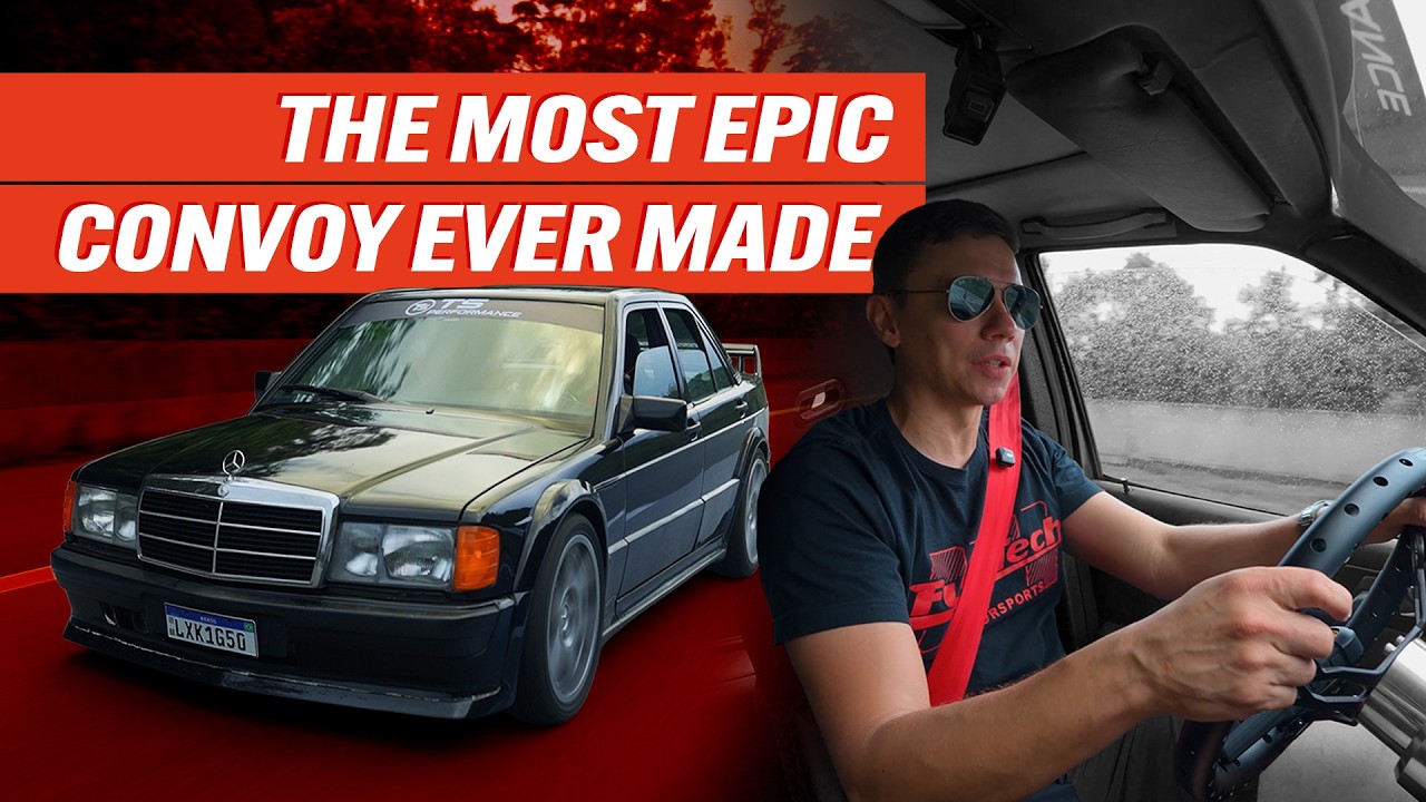 EPIC CONVOY Across Brazil to the FuelTech Velopark Grand Opening 🔥