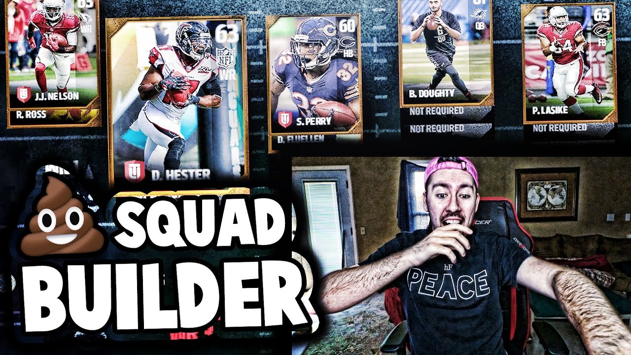 THE WORST TEAM IN MADDEN HISTORY! ALL BRONZE SQUAD BUILDER! MADDEN 17 ULTIMATE TEAM
