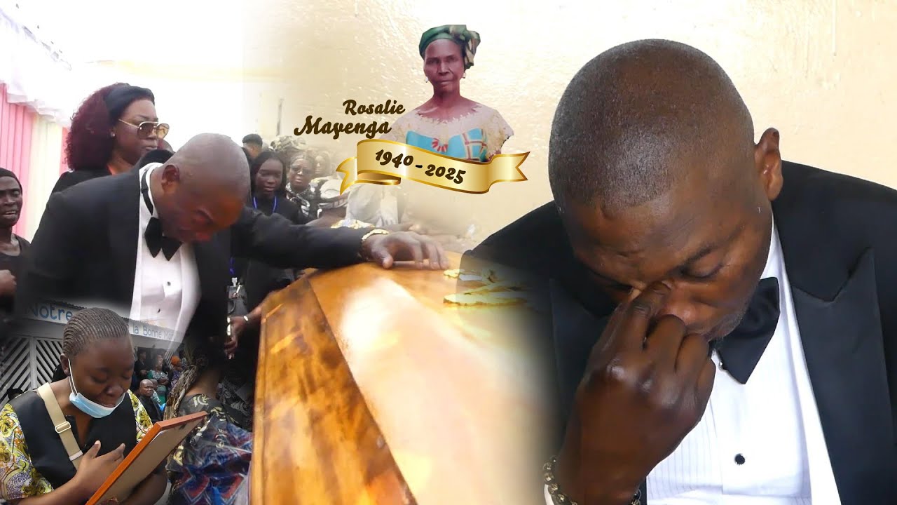 LES OBSEQUES DE MAMAN ROSALIE MAYENGA - BRAZZAVILLE