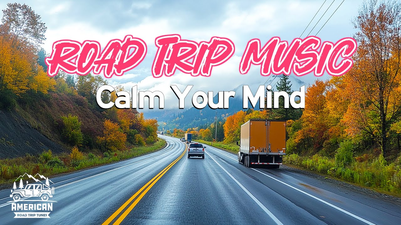 USA Road Trip with Soothing Melodies - Guitar Instrumental Relaxing Music to Calm Your Mind