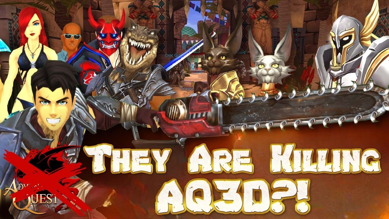 They Are Trying To KILL AQ3D?! Players Have This To Say! AdventureQuest 3D