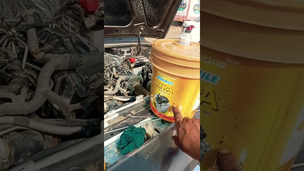 Mahindra Bolero Camper junior oil 🛢️ maximile ultra bs6