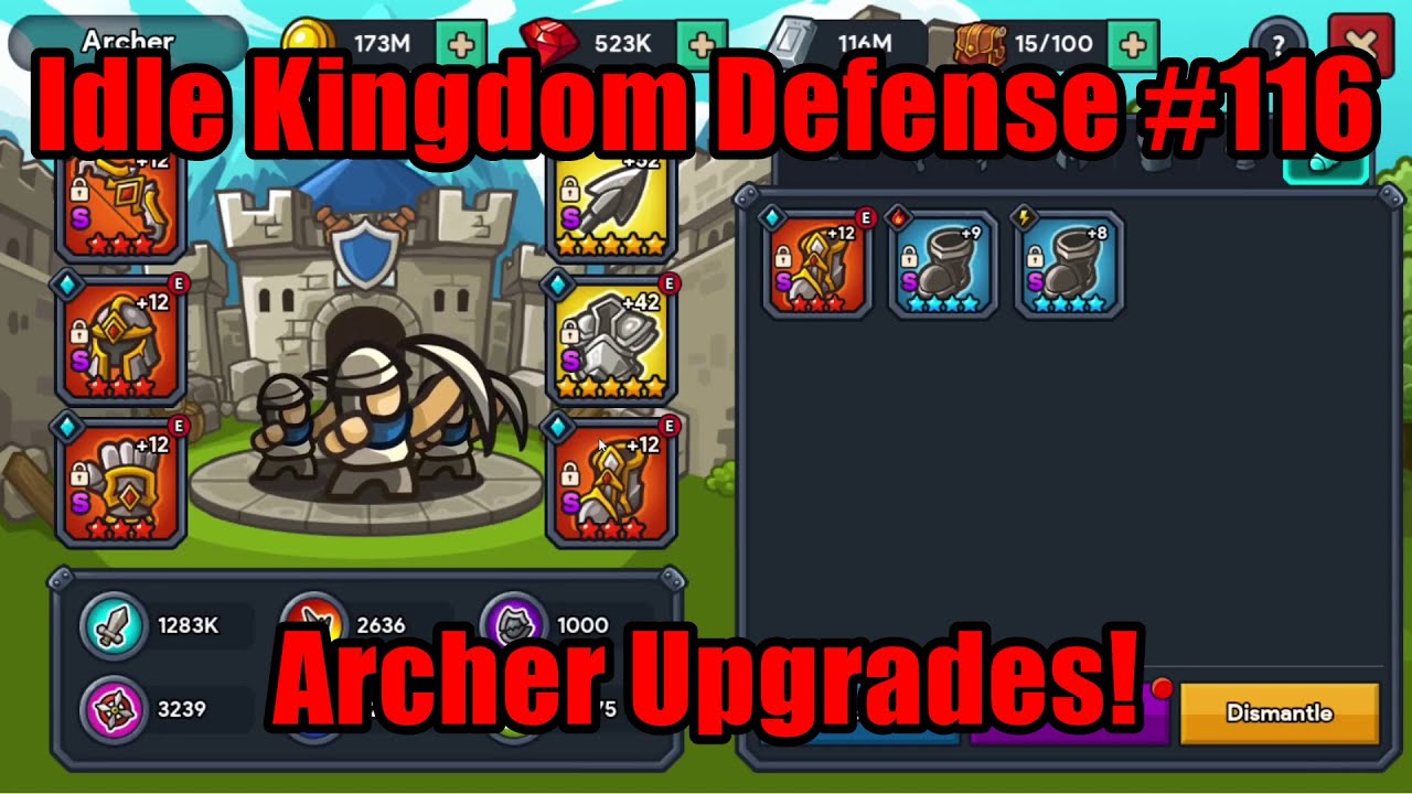 Idle Kingdom Defense #116 - Archer Upgrades! (Stage 10180)