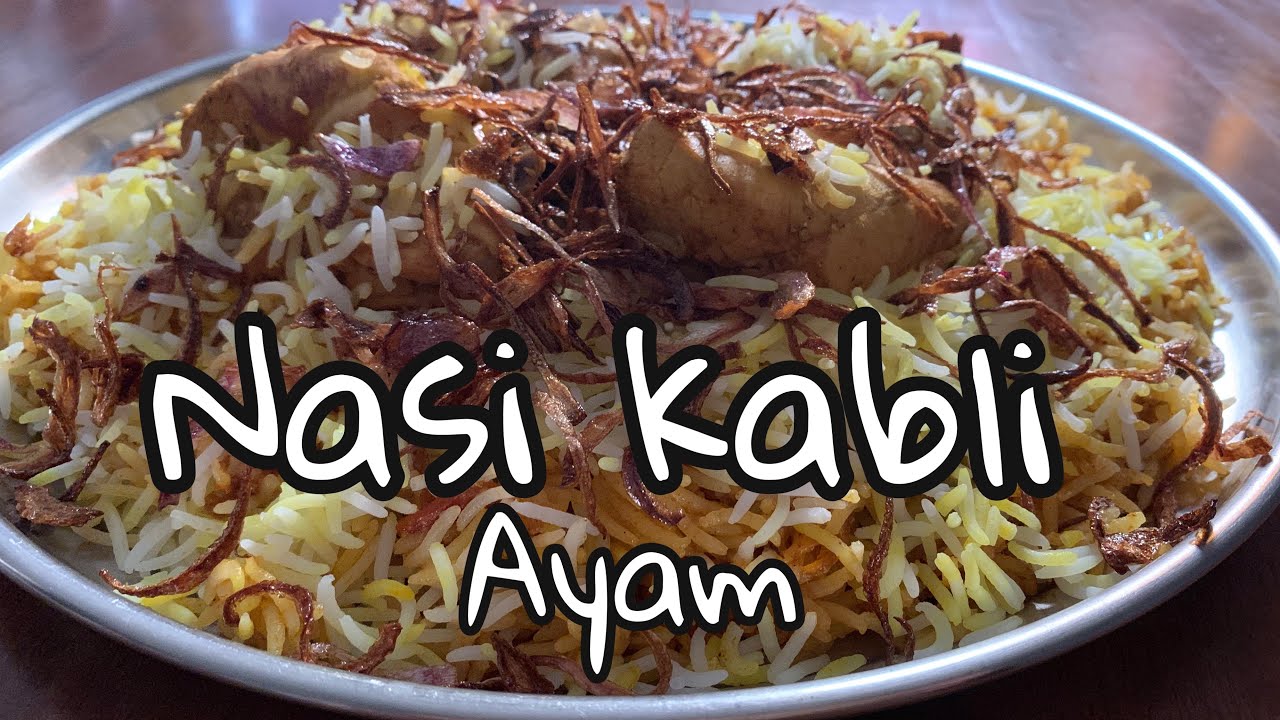 Resep nasi kebuli ayam ( رز كابلي بالدجاج ) versi Arab Saudi