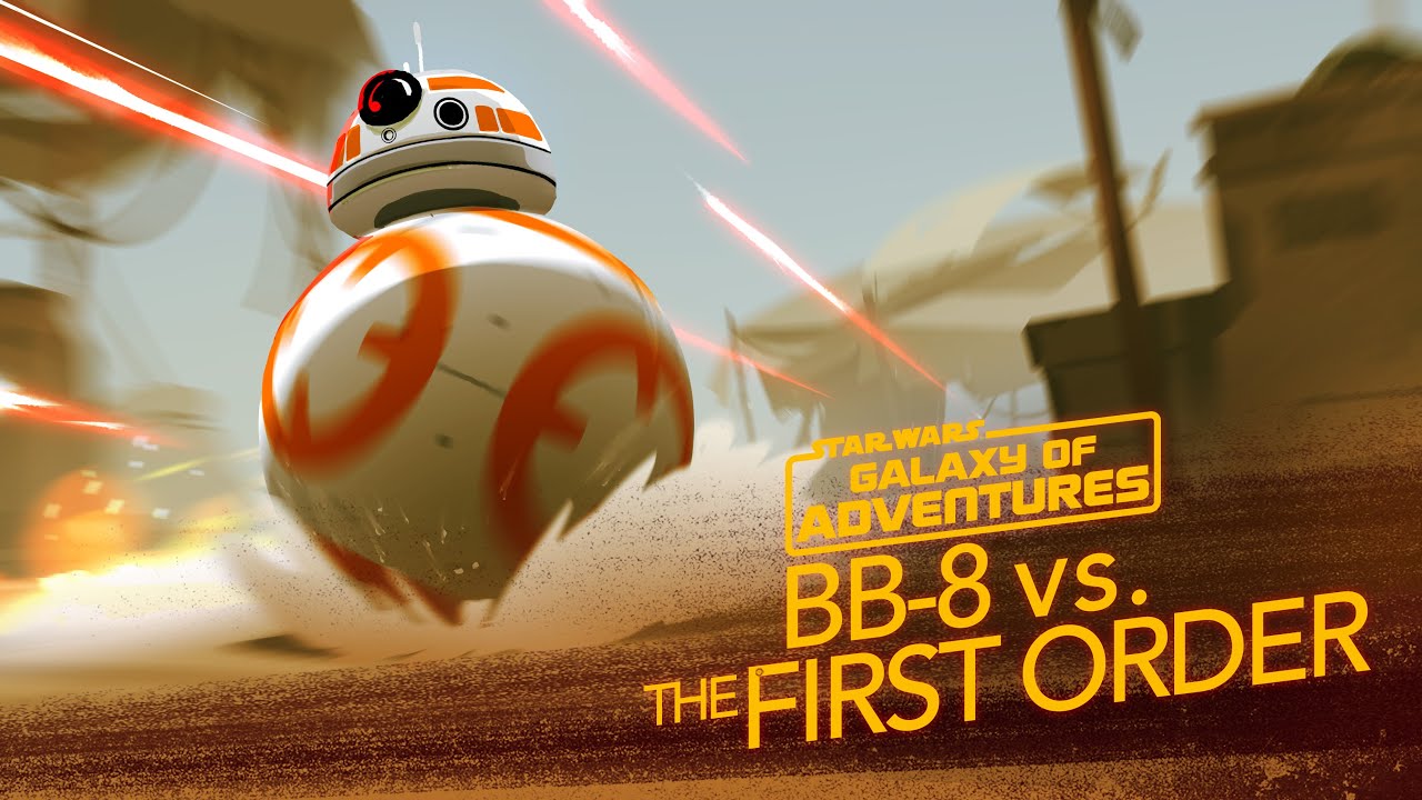 【Star Wars Galaxy of Adventures - 「圓」美英雄BB-8｜BB-8 - A Hero Rolls Out】