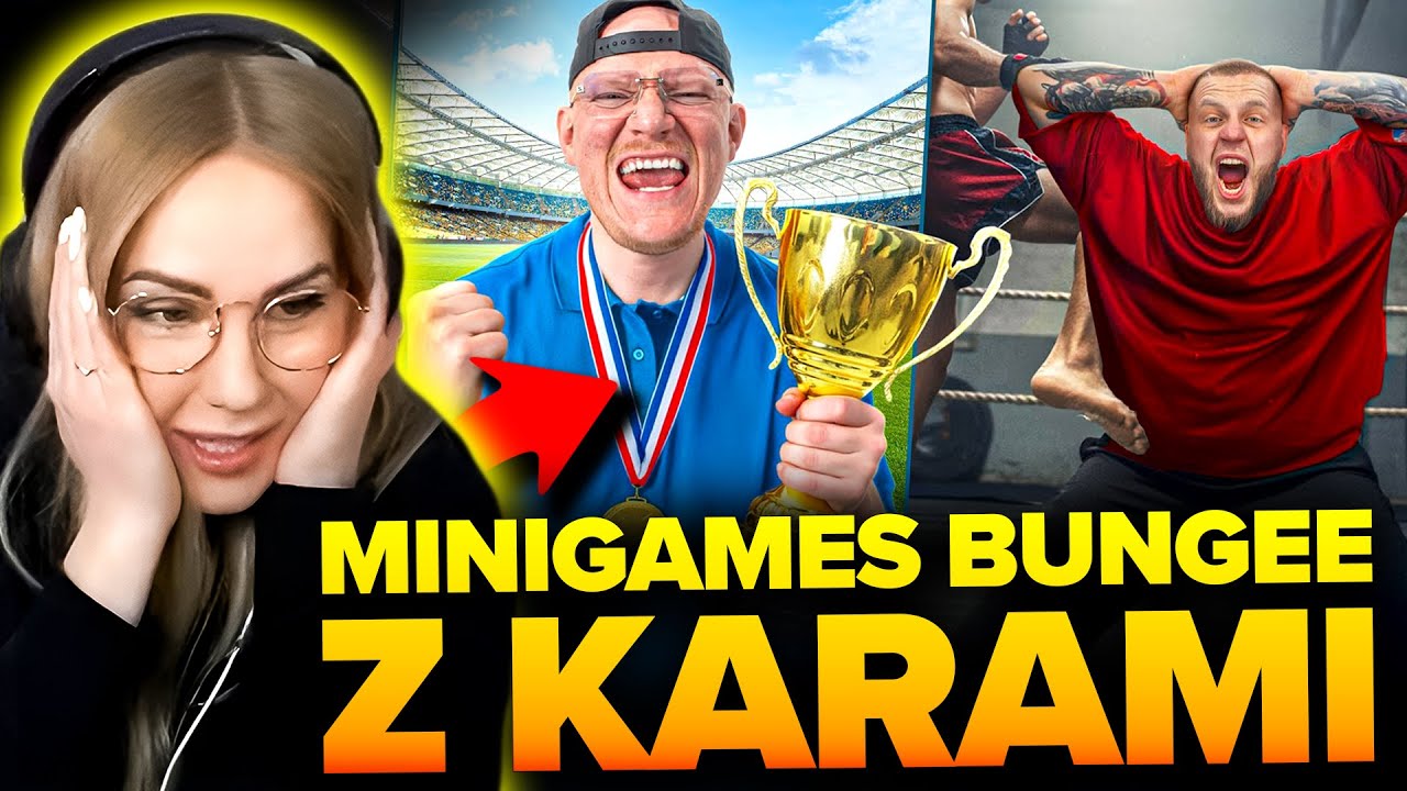 NAVCIA ogląda MINIGAMES BUNGEE Z KARAMI