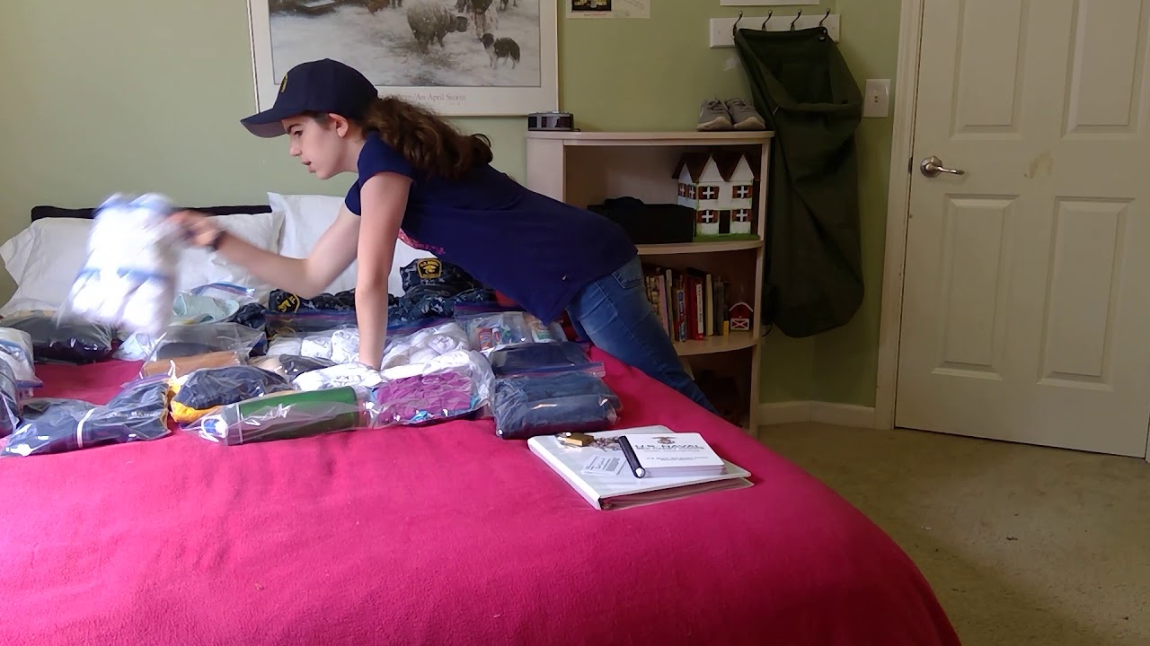 How to pack a Sea Bag (actual packing of sea bag starts at 8:54 seconds)