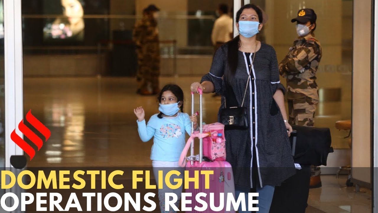 Domestic flight operations resume across India