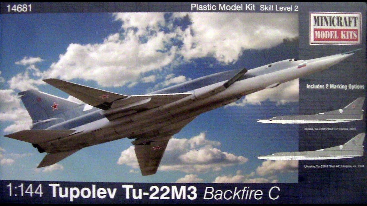 Обзор/превью Minicraft TU-22M3 Backfire C 1/144