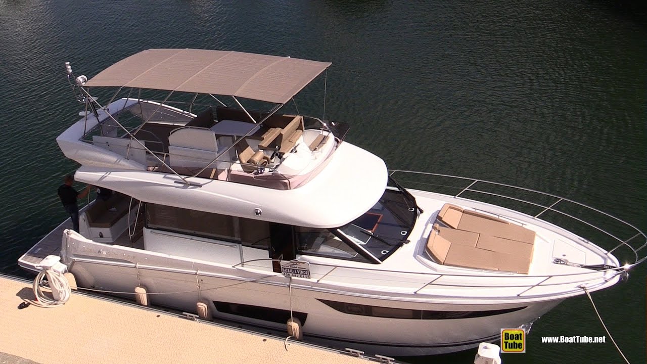 2016 Jeanneau Velasco 43F Motor Yacht - Walkaround - 2016 Montreal In Water Boat Show