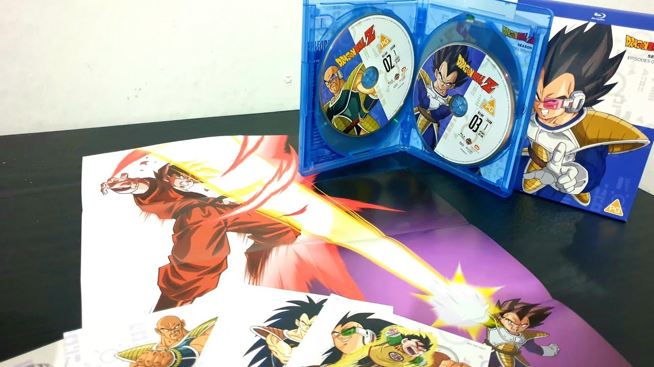 Dragon Ball Z Season 1 Blu Ray Unboxing (UK)