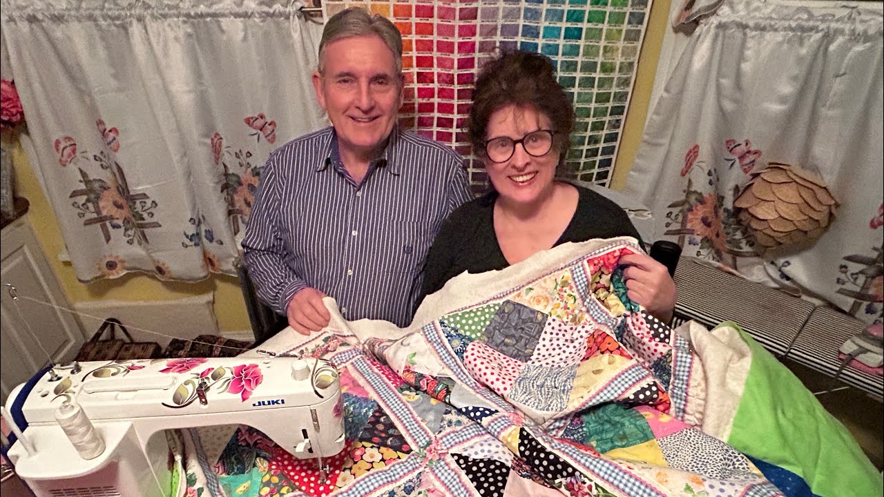 Part 8 - BACK TO BASIC QUILT  ~ STRAIGHT LINE QUILTING