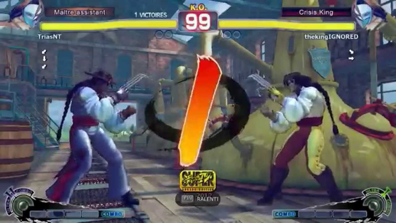 Tribute to an average Claw - TriasNT (Claw) vs a whole bunch of people — SSF4 AE 2012