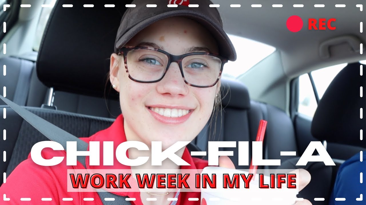 Work Week In My Life @ Chick-fil-A | What it's like working at Chickfila | Chickfila employee ditl