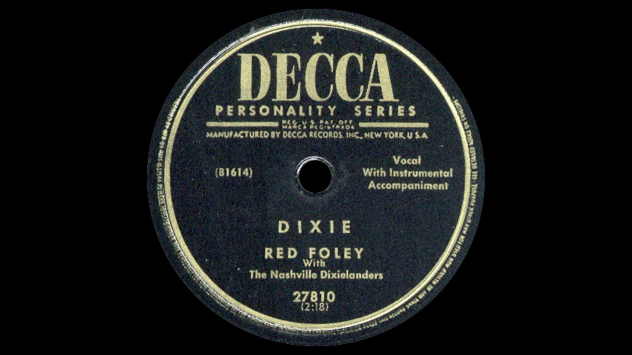 Red Foley with the Nashville Dixielanders: Dixie (1951)