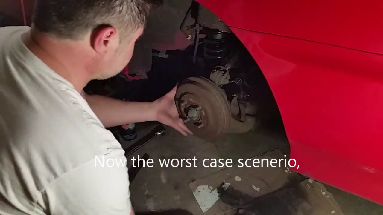 Install 04 Honda Civic Rear Wheel Bearing Stuck on Spindle / Shaft
