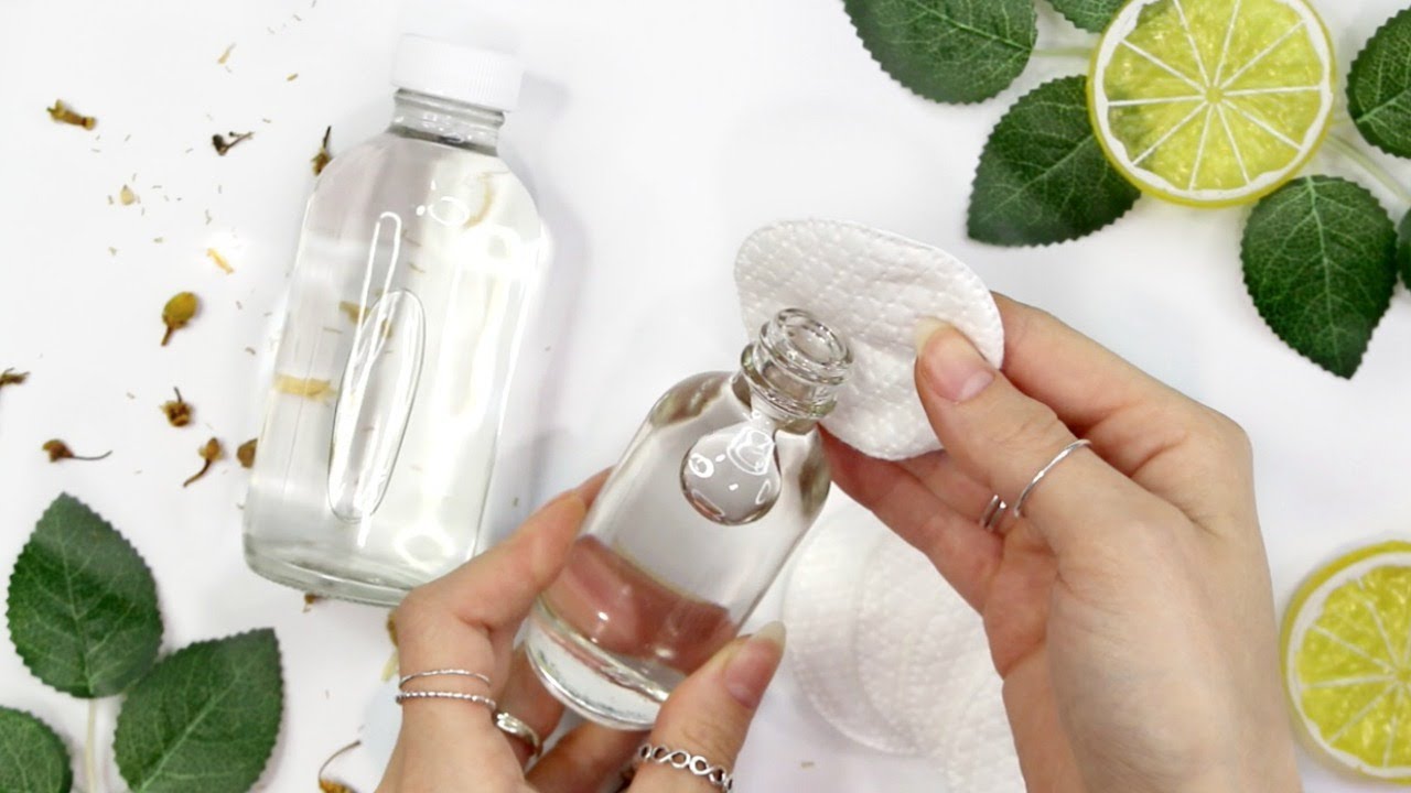 How to make Glycolic Acid Toner for Oily Acne Prone Skin - Exfoliating