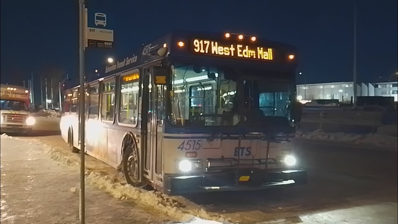 Edmonton Transit 2005 New Flyer D40LF 4515 (917 West Edm Mall)