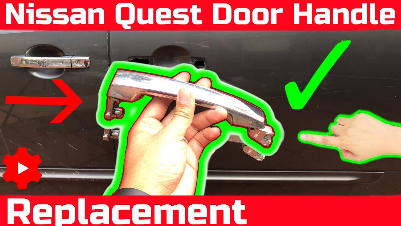 Как заменить дверную ручку на Nissan Quest