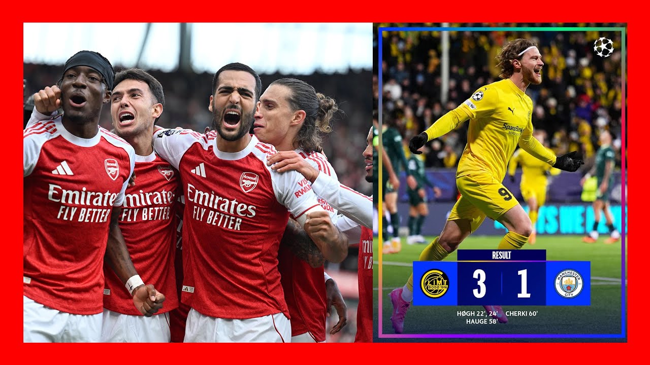 🔴LIVE - UCL : MAN CITY BIRI GUPFIRA HE? || ARSENAL YATWARA TREBLE? | 4 20/1/26