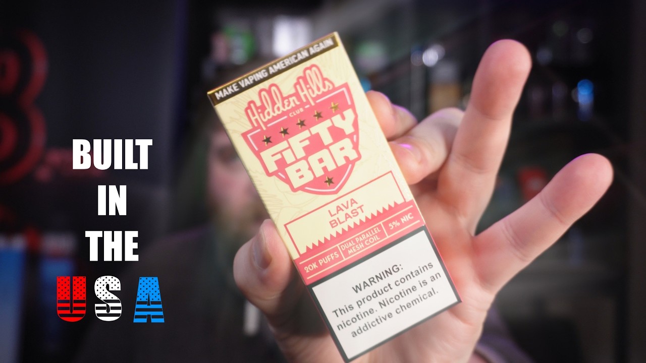 20k Puff FIFTY BAR x Hidden Hills Disposable Review | AI DONALD TRUMP SAYS MAKE AMERICA VAPE AGAIN!