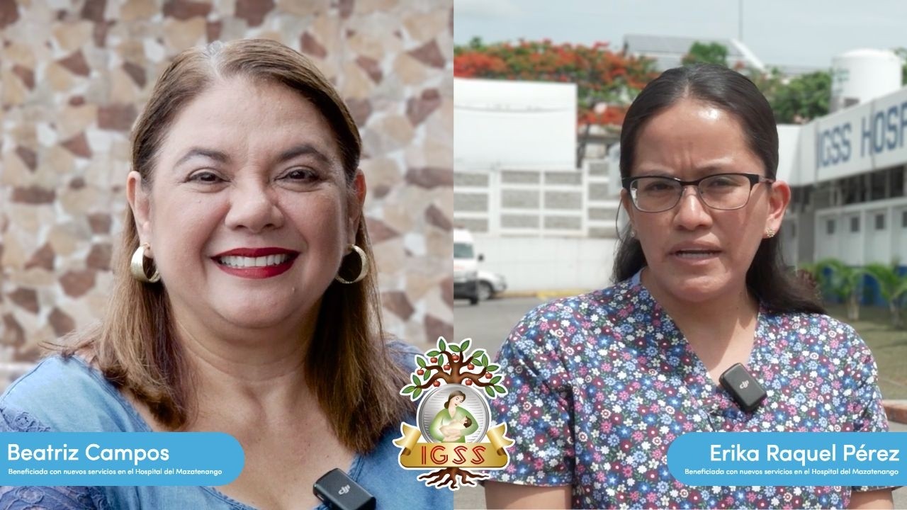 Historia de Vida IGSS | Erika Pérez y Beatriz Campos recuperan su movilidad en Mazatenango