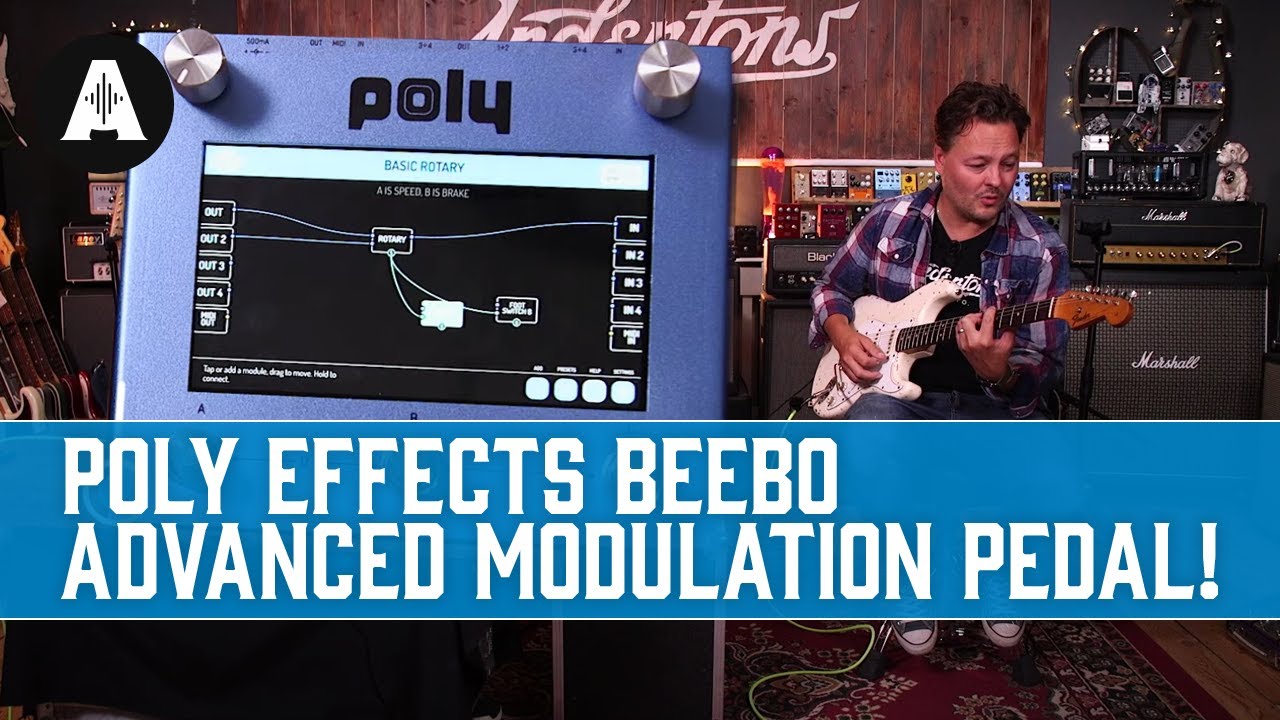 Advanced REAL Space Reverbs In a Pedal! | Poly Effects Beebo & Digit