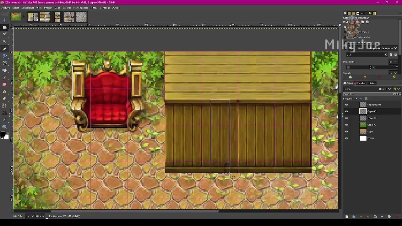 RPG Maker | Parallax Mapping | Gimp