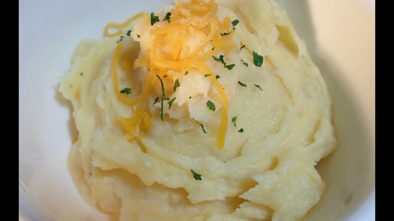 How to make Mashed Potatoes with Cheddar Cheese - Easy Cooking!