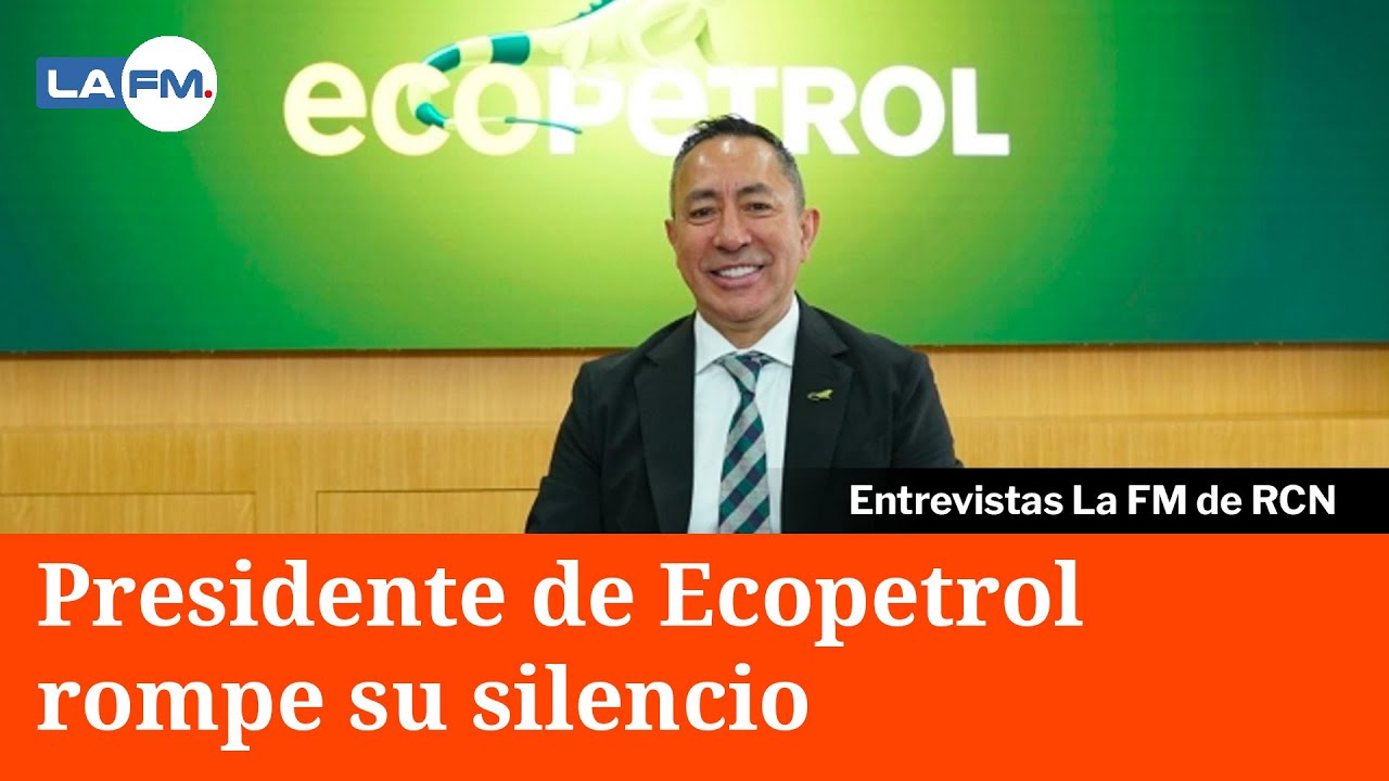 Presidente de Ecopetrol rompe su silencio sobre el millonario robo de petróleo