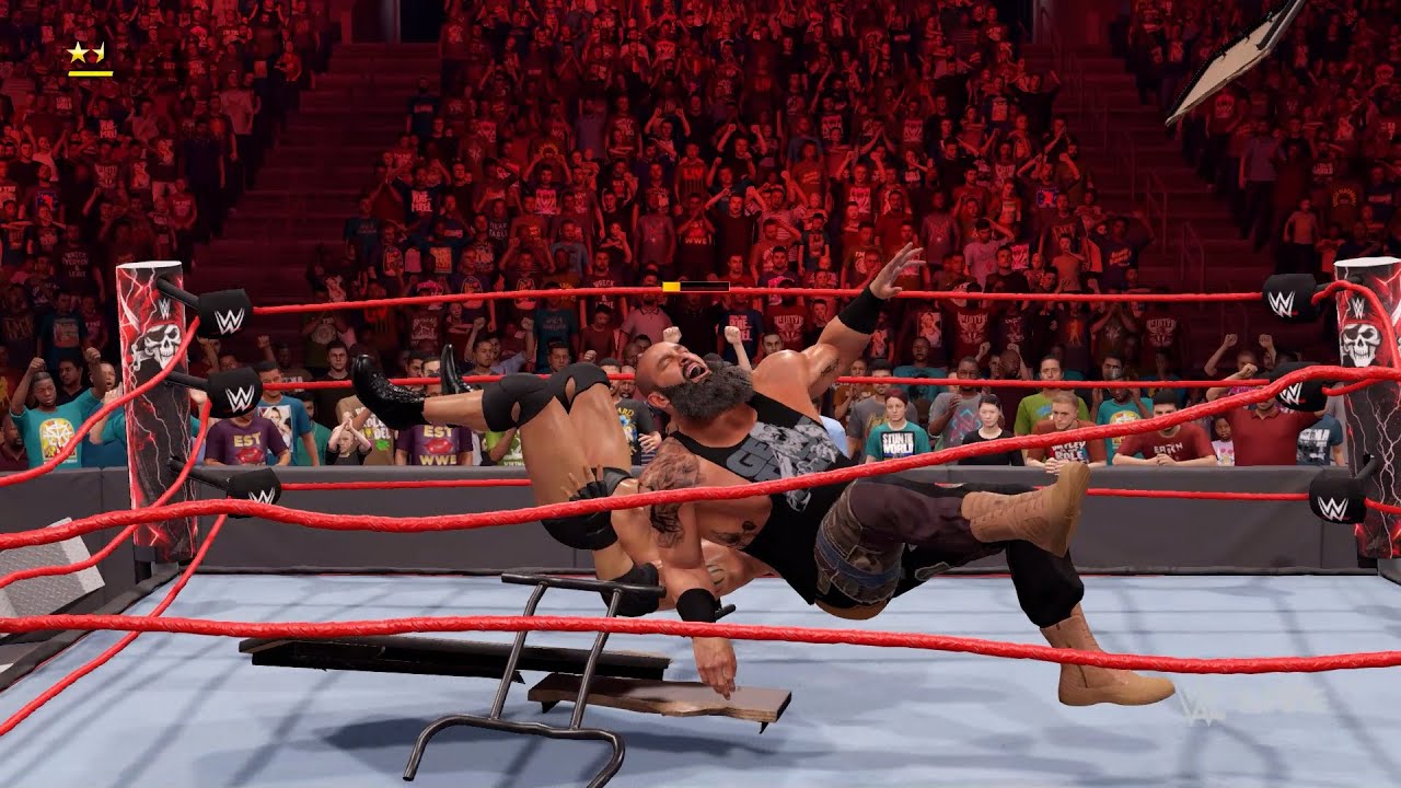 Goldberg vs Braun Strowman | WWE | WWE 2K22 | WWE Games | Jackhammer Compilation | Yokosuka Cutter