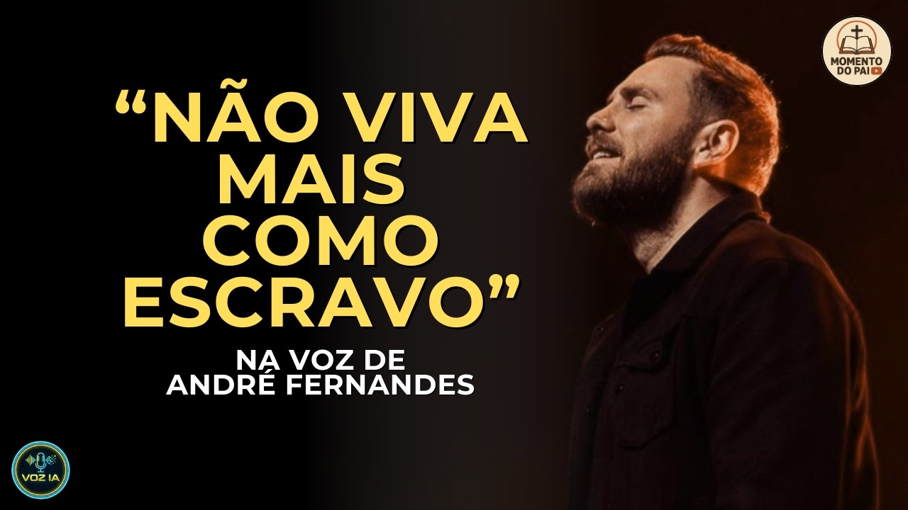 DEUS QUEBROU AS TUAS ALGEMAS | NA VOZ DE ANDRÉ FERNANDES