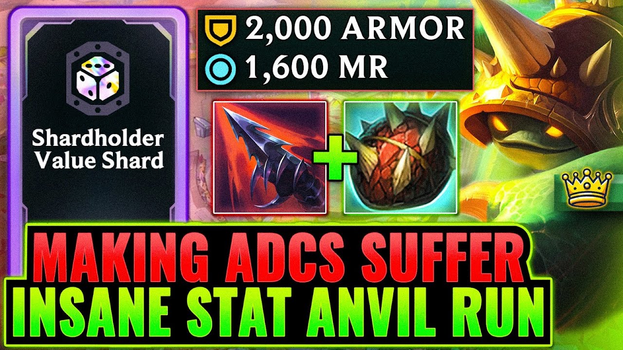 Destroying ADC Abusers: 2000 Armor, 1600 MR Rammus - OP New Passive | League Arena Gameplay