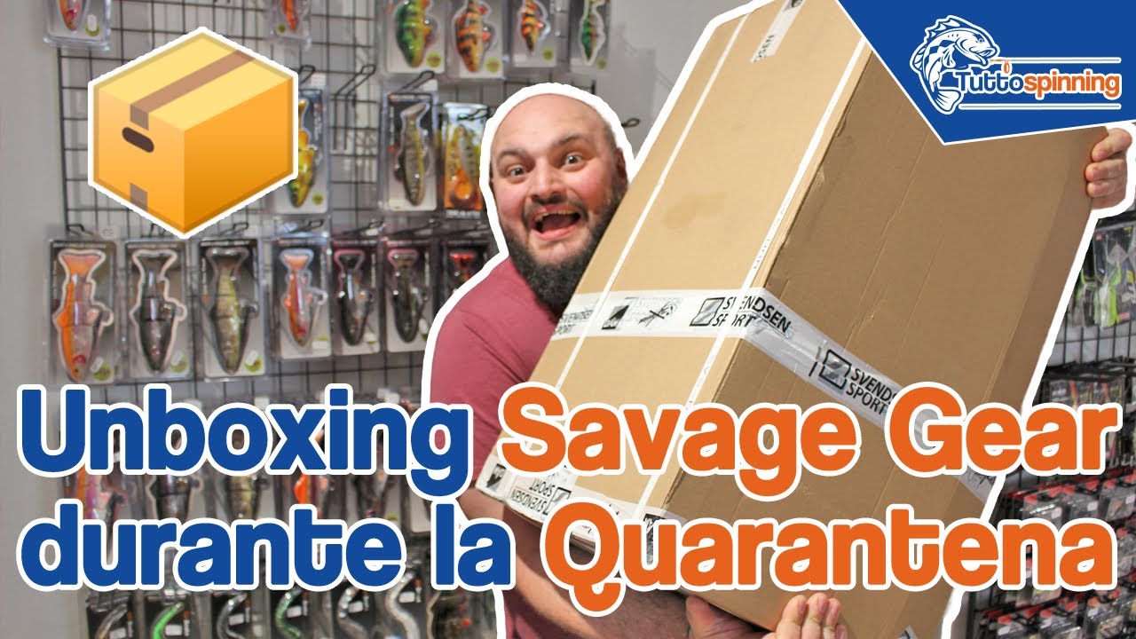 UNBOXING @SavageGear IN #QUARANTENA 📦 News in shop