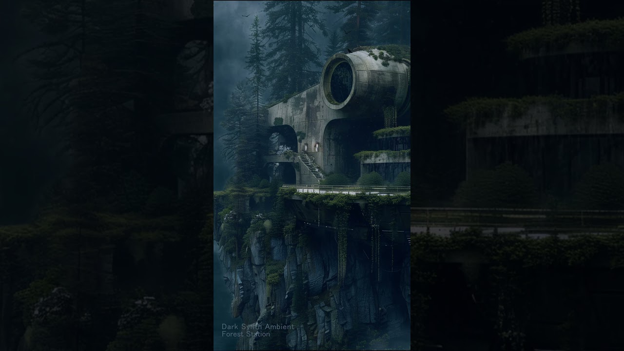 Forest Station - Dystopian Dark Ambient Music - Mystical Ambience for Sleep Study Focus